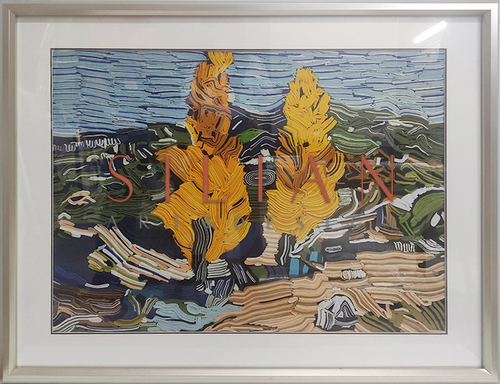 Three-dimensional paper art IV